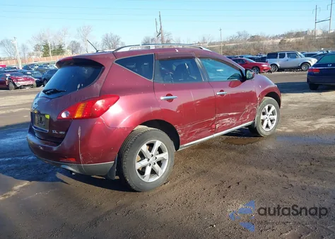 2009 Nissan Murano Sl z USA, uszkodzony, nr VIN JN8AZ18W79W214006